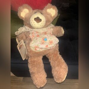 FURSKINS Floral Dress Teddy Bear Hattie